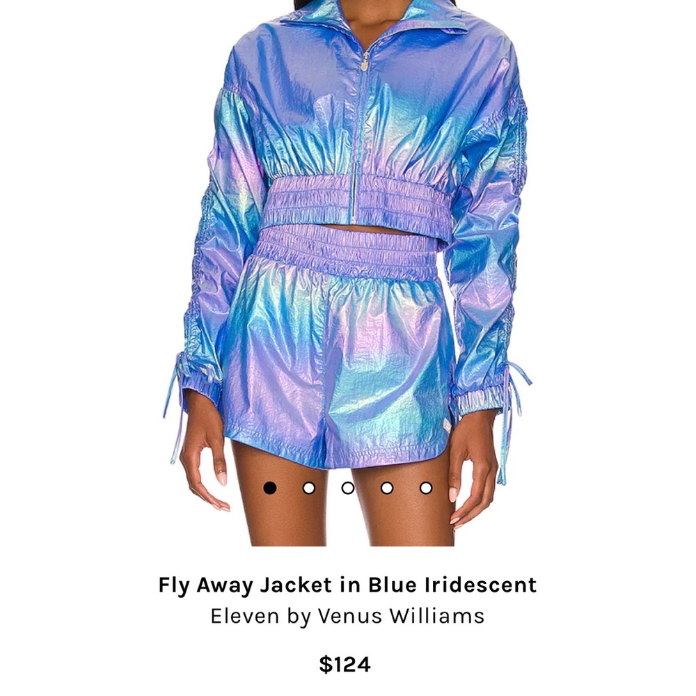 White Iridescent set by Venus Williams Eleven